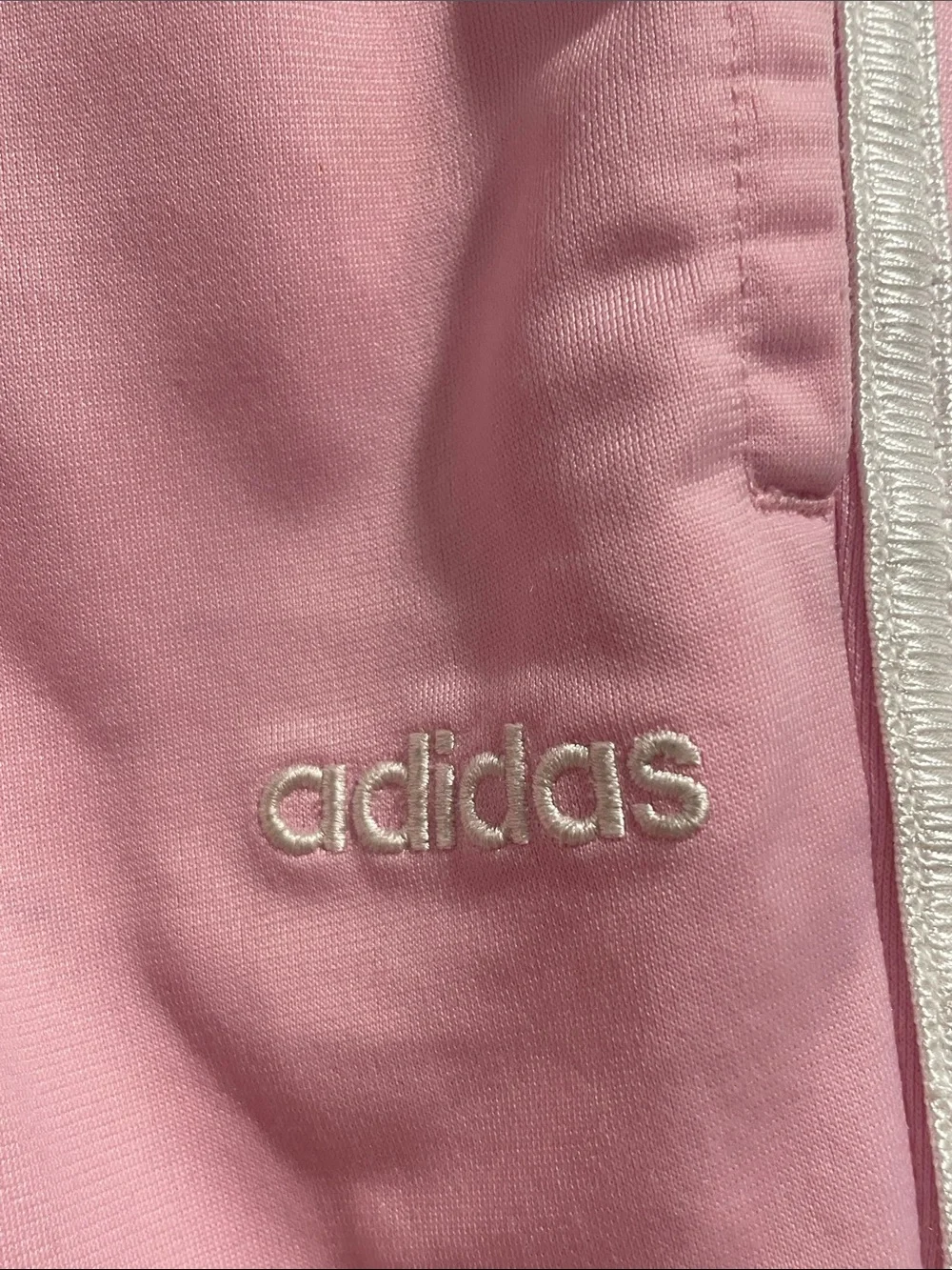 adidas Pink Kids Two-Piece Track Jacket and Pants